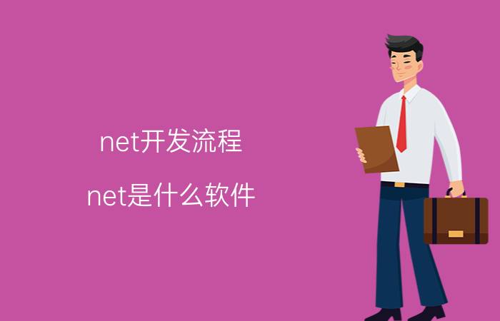 net开发流程 net是什么软件？